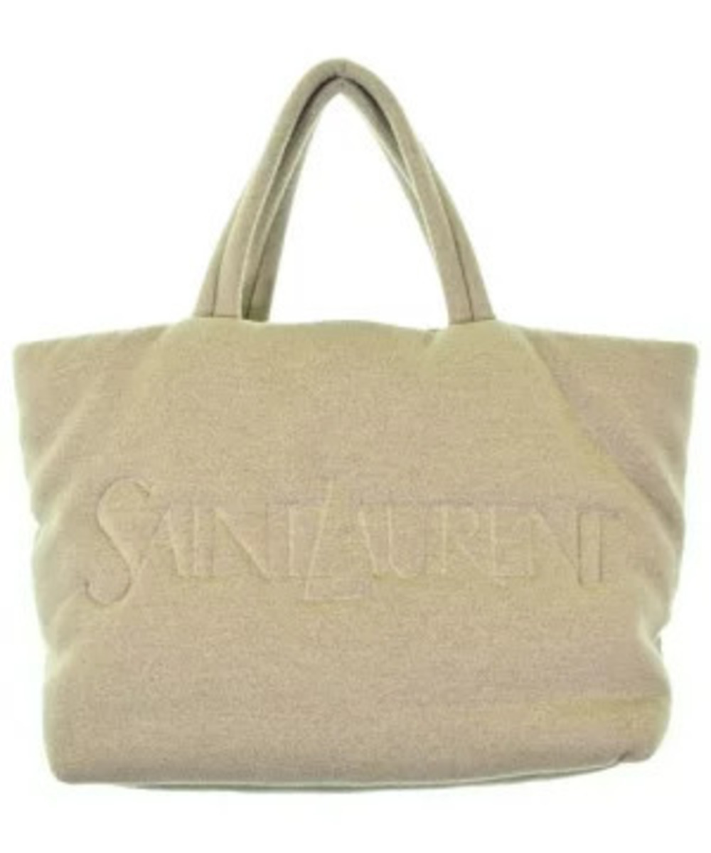 SAINT LAURENT PARISWomens Tote Bag Beige Cream